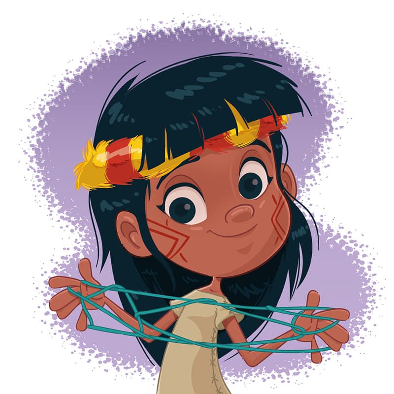 Brincando com barbantes